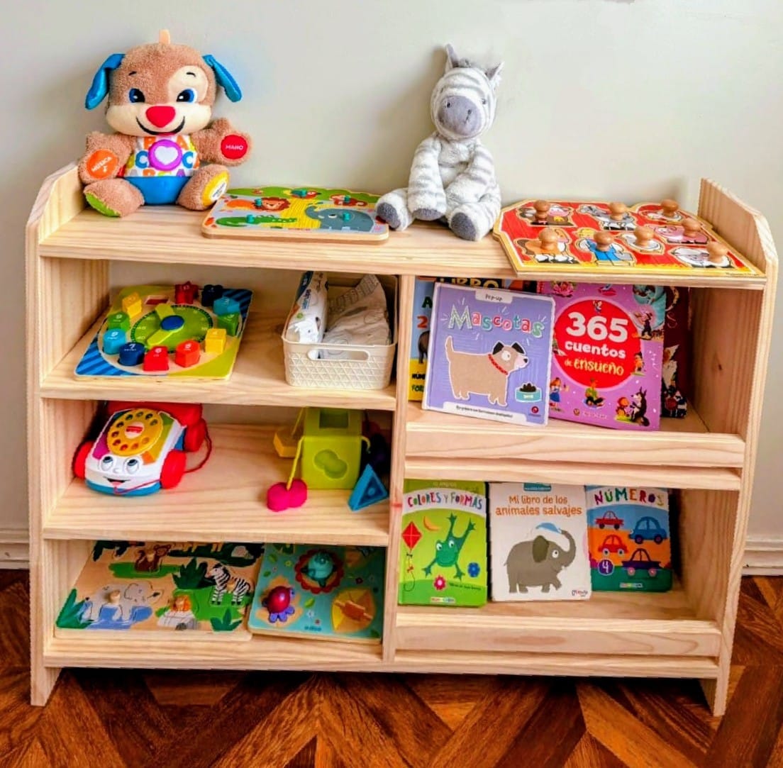 ESTANTE JUGUETES/LIBROS